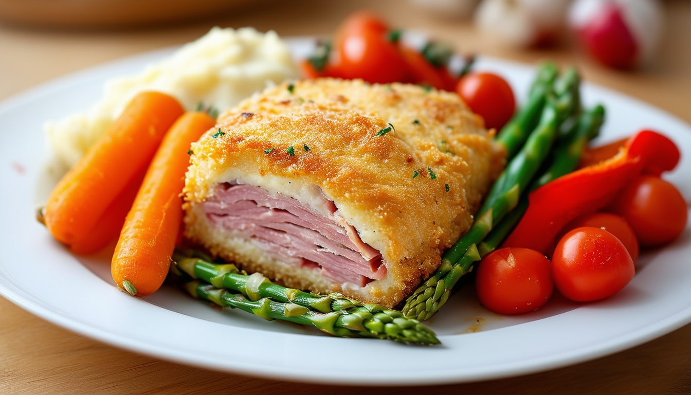 découvrez notre recette facile et savoureuse de cordon bleu maison. apprenez à préparer ce plat réconfortant, croustillant à l'extérieur et fondant à l'intérieur, avec des ingrédients frais et de saison. idéal pour un repas en famille ou entre amis !