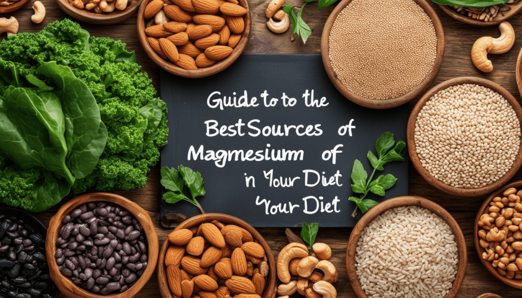 découvrez dans notre guide complet les meilleures sources de magnésium à intégrer dans votre alimentation. apprenez à améliorer votre santé en choisissant des aliments riches en magnésium et profitez de tous les bienfaits qu'ils peuvent apporter à votre bien-être quotidien.