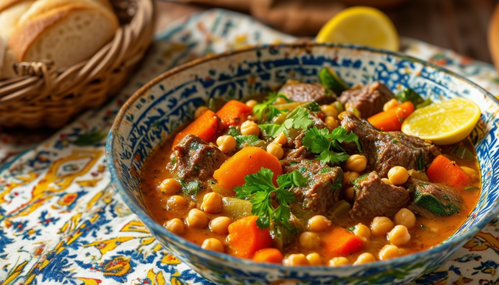 découvrez notre délicieuse recette de chorba, une soupe traditionnelle savoureuse et réconfortante, parfaite pour les repas en famille. avec des ingrédients frais et épicés, apprenez à préparer ce plat emblématique de la cuisine maghrébine qui réchauffe le cœur et les papilles.