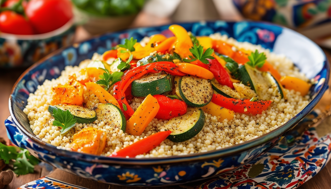 découvrez notre délicieuse recette de couscous facile à réaliser avec le cookeo. préparez ce plat savoureux en un rien de temps grâce à notre guide étape par étape, idéal pour régaler vos convives avec des saveurs authentiques.