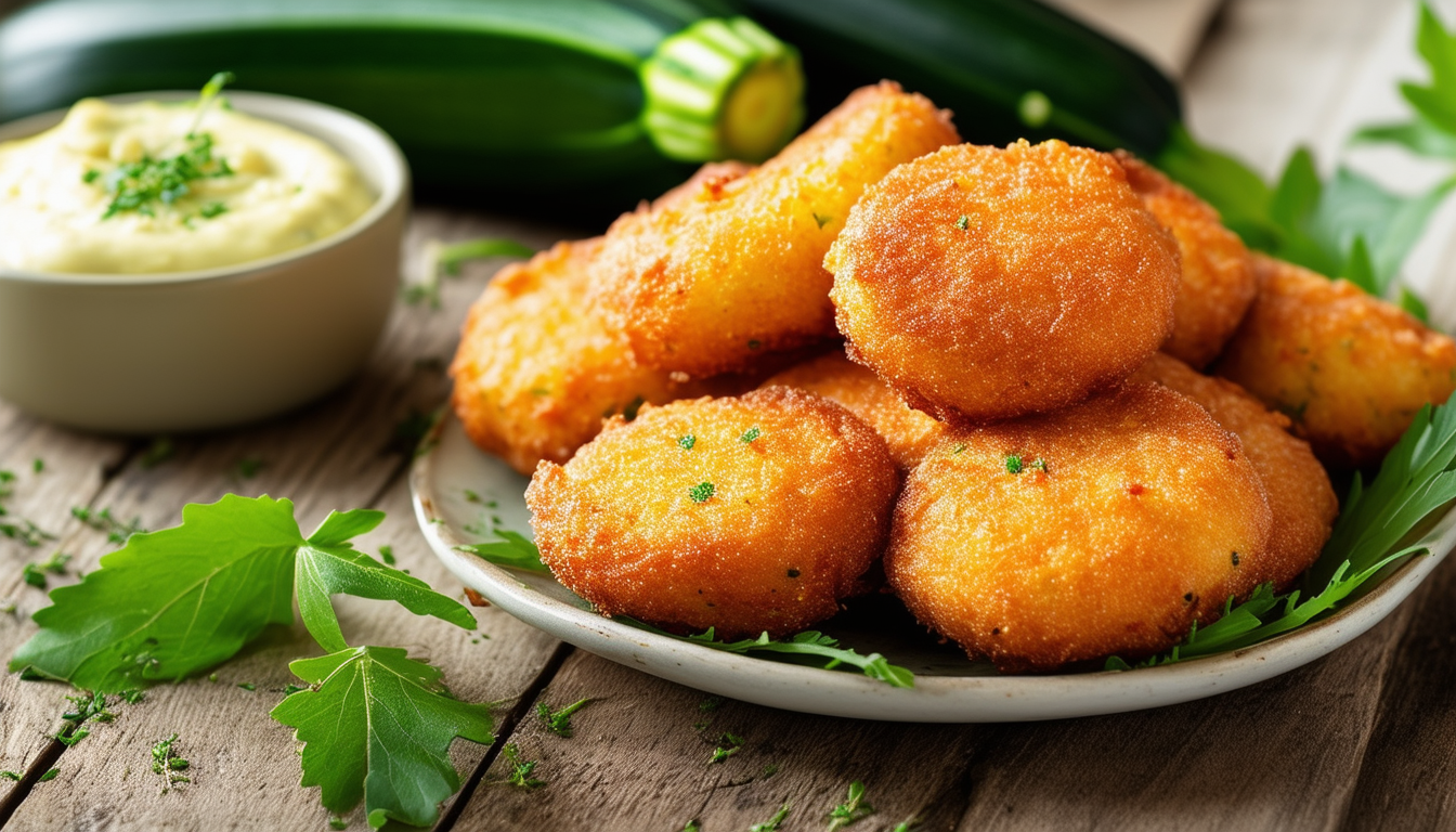 découvrez notre délicieuse recette de beignet de fleur de courgette, un délice croustillant et savoureux, parfait en apéritif ou en entrée. facile à préparer, ces beignets allient légèreté et saveurs estivales pour enchanter vos papilles.