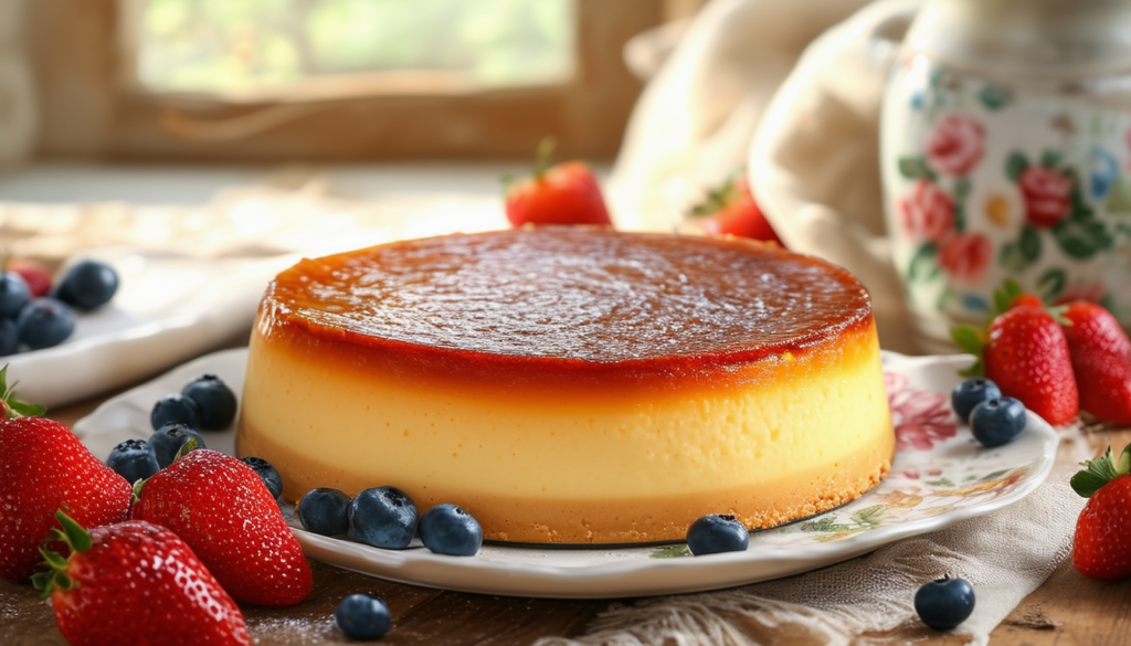 découvrez la recette délicieuse et authentique du flan pâtissier grand-mère, un dessert crémeux et fondant qui ravira les papilles de toute la famille. un goût de tradition qui vous rappelle les douceurs de votre enfance.