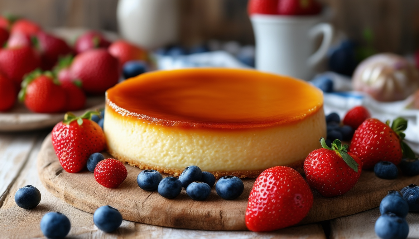 découvrez la recette traditionnelle du flan pâtissier grand-mère, un dessert crémeux et savoureux qui rappelle les douceurs de votre enfance. apprenez à réaliser ce délice onctueux pour ravir vos proches et partager des moments de convivialité autour d'une part de flan.