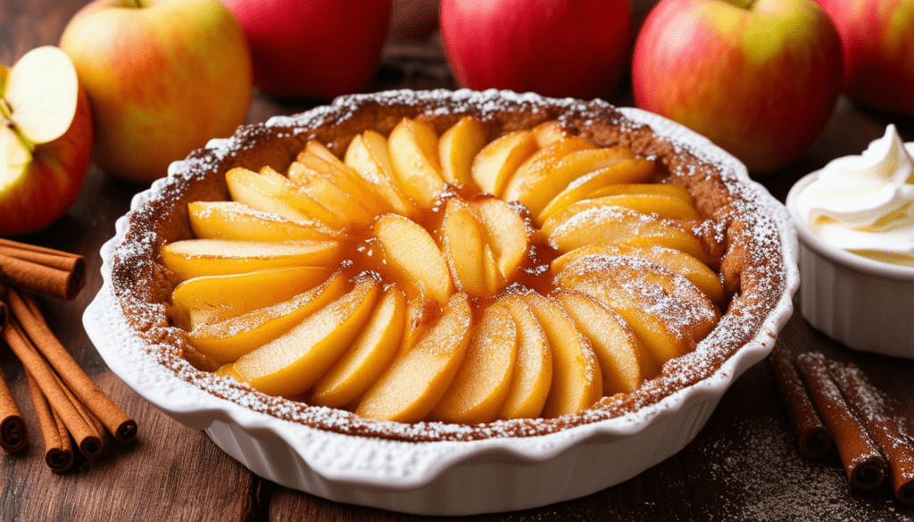 découvrez la recette délicieuse de la flognarde aux pommes, un dessert traditionnel français alliant la douceur des pommes et une pâte légère. idéale pour régaler vos convives lors de vos repas en famille ou entre amis.