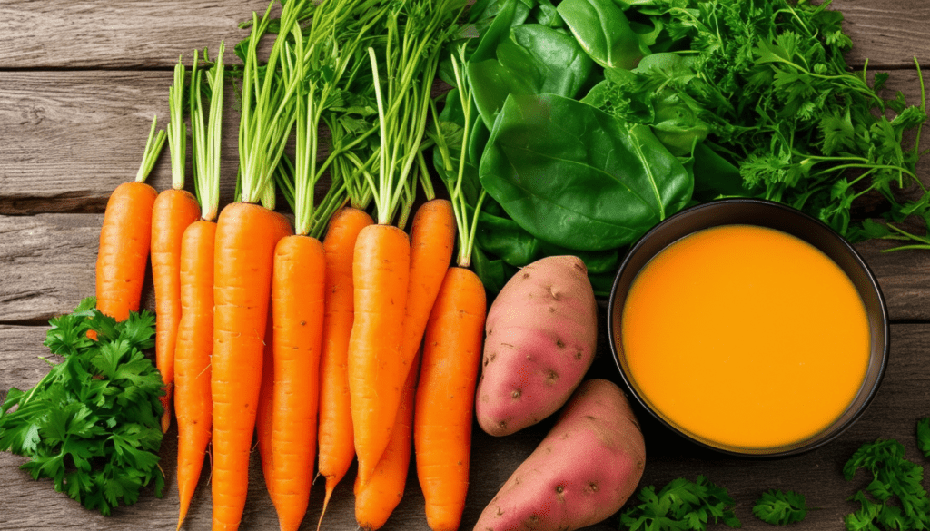 découvrez les aliments les plus riches en vitamine a pour améliorer votre santé et votre bien-être. apprenez à intégrer ces super aliments dans votre régime alimentaire quotidien pour bénéficier de tous leurs avantages.