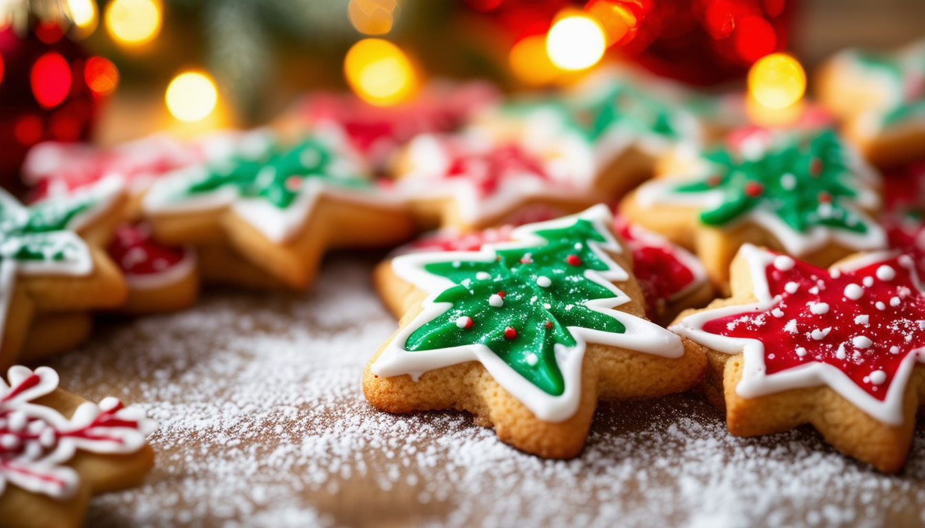 découvrez nos délicieux sablés de noël, des biscuits traditionnels fondants et croquants, parfumés aux épices de saison. parfaits pour accompagner vos fêtes, à partager en famille ou entre amis.