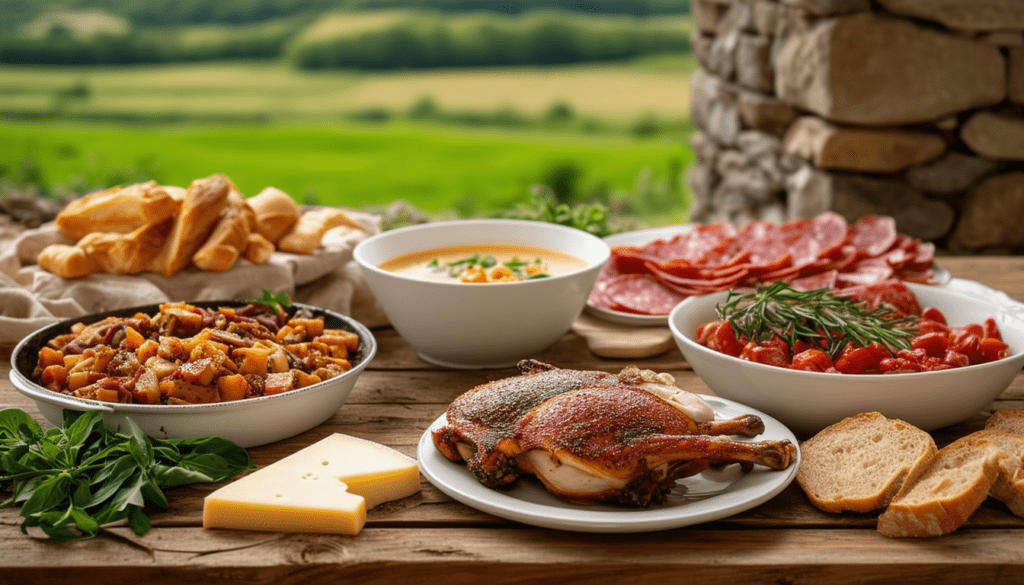 découvrez les délices des spécialités locales de la corrèze, une région riche en saveurs authentiques. plongez dans un voyage gastronomique à travers ses plats emblématiques, ses produits du terroir et ses traditions culinaires qui font de la corrèze un véritable paradis pour les gourmets.