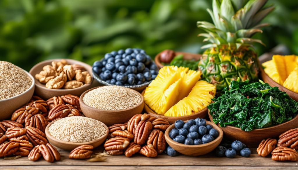 découvrez notre sélection des meilleurs aliments riches en manganèse pour améliorer votre santé. apprenez comment intégrer ces super-aliments dans votre alimentation quotidienne pour bénéficier de leurs propriétés nutritionnelles.