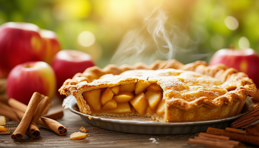 découvrez la délicieuse recette de la tarte aux pommes, un dessert classique alliant croûte dorée et pommes sucrées, idéal pour toutes les occasions !