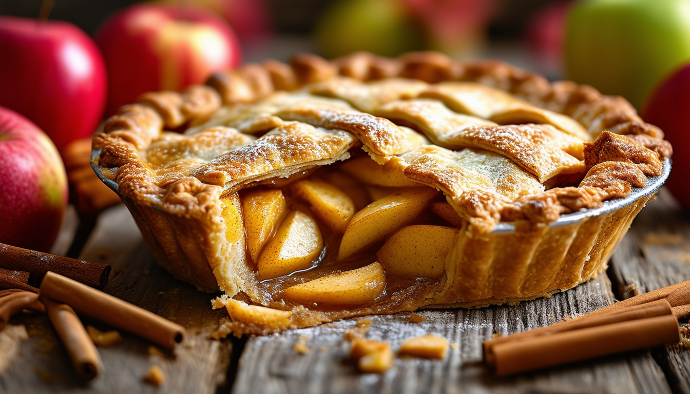 découvrez la recette parfaite de la tarte aux pommes : un délice sucré avec des pommes juteuses, une pâte dorée et une touche de cannelle, idéale pour toutes les occasions.