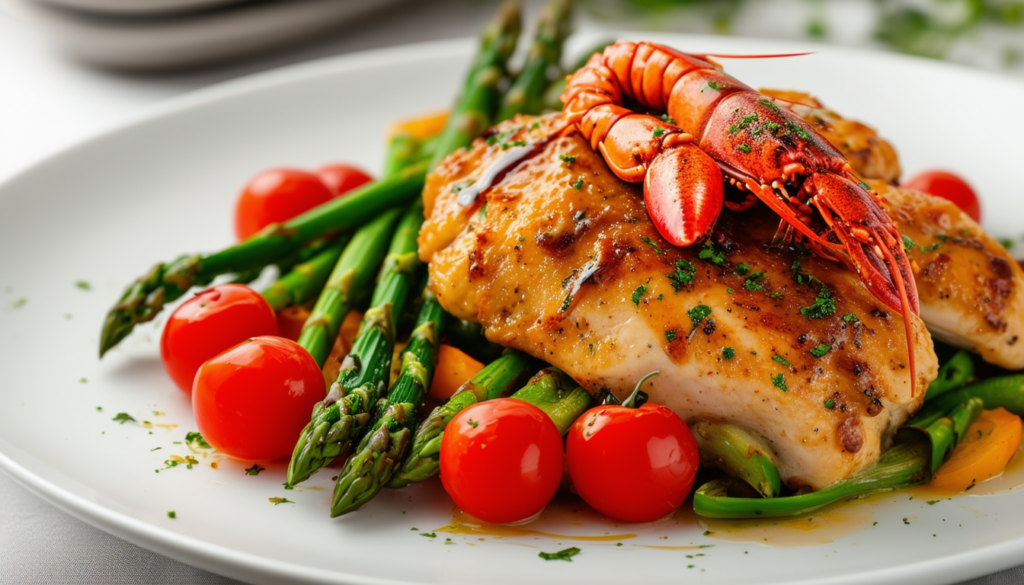 découvrez une recette savoureuse de poulet aux écrevisses, alliant tendresse de la viande et finesse des crustacés. un plat délicat et gourmand qui ravira vos convives !