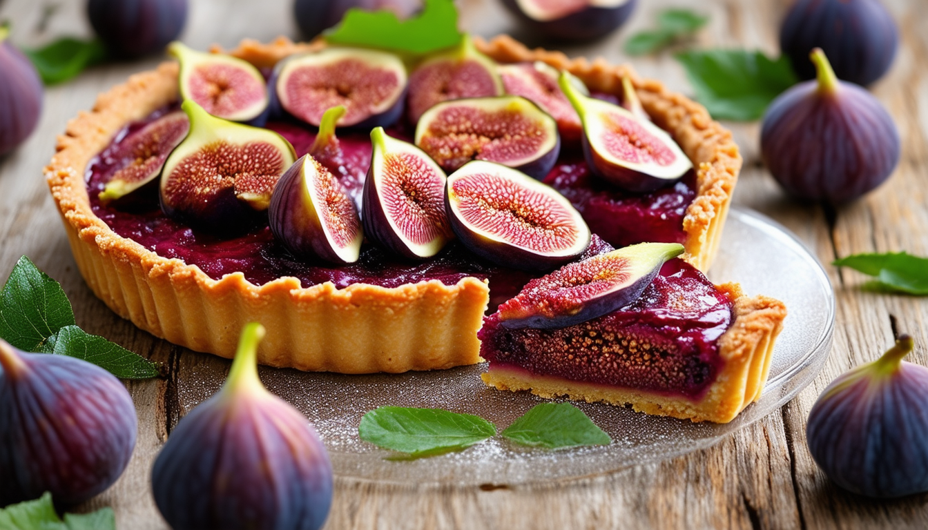 découvrez notre délicieuse recette de tarte aux figues, un dessert savoureux et raffiné qui ravira vos invités. facile à préparer, elle allie la douceur des figues mûres à une pâte croustillante, parfaite pour toutes les occasions. suivez notre étape par étape pour un résultat réussi à coup sûr !