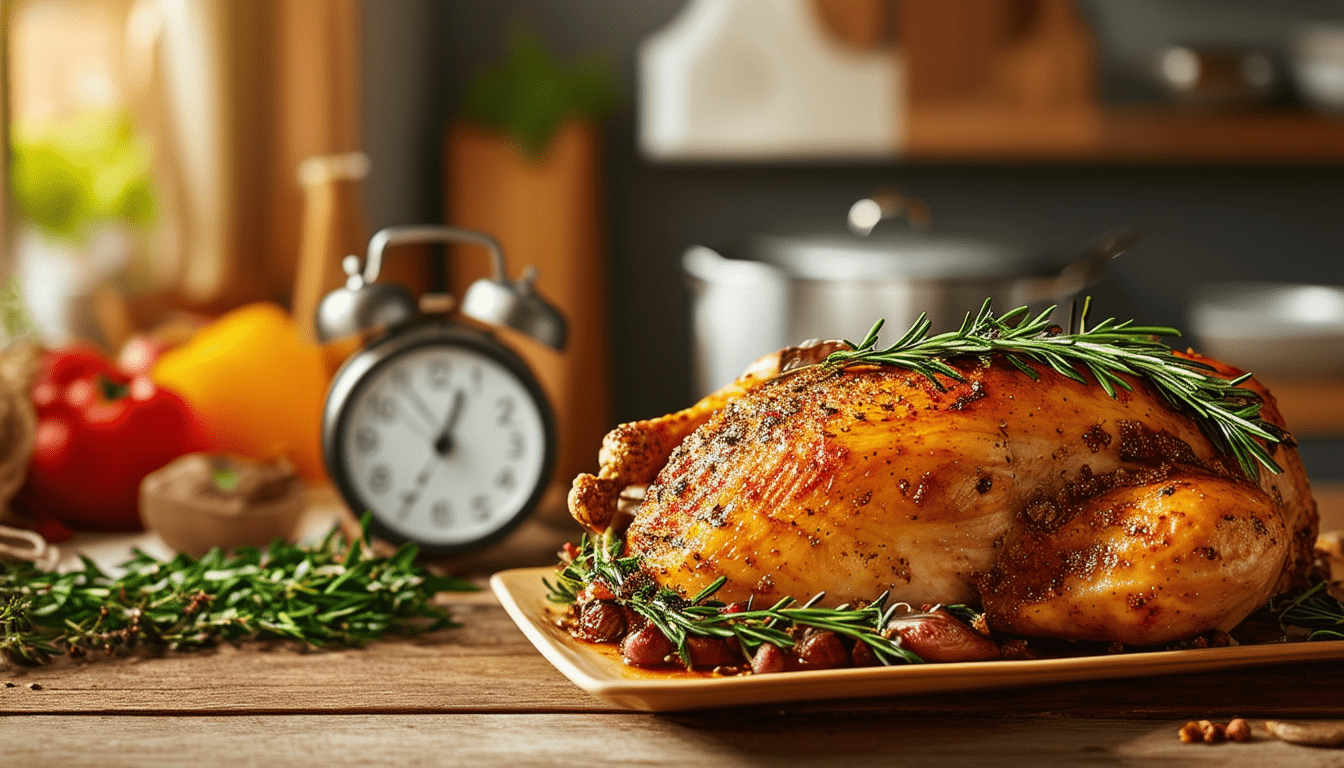 découvrez les temps de cuisson idéaux pour préparer le poulet à la perfection. que ce soit au four, à la poêle ou sur le grill, suivez nos conseils pour garantir une viande juteuse et savoureuse.
