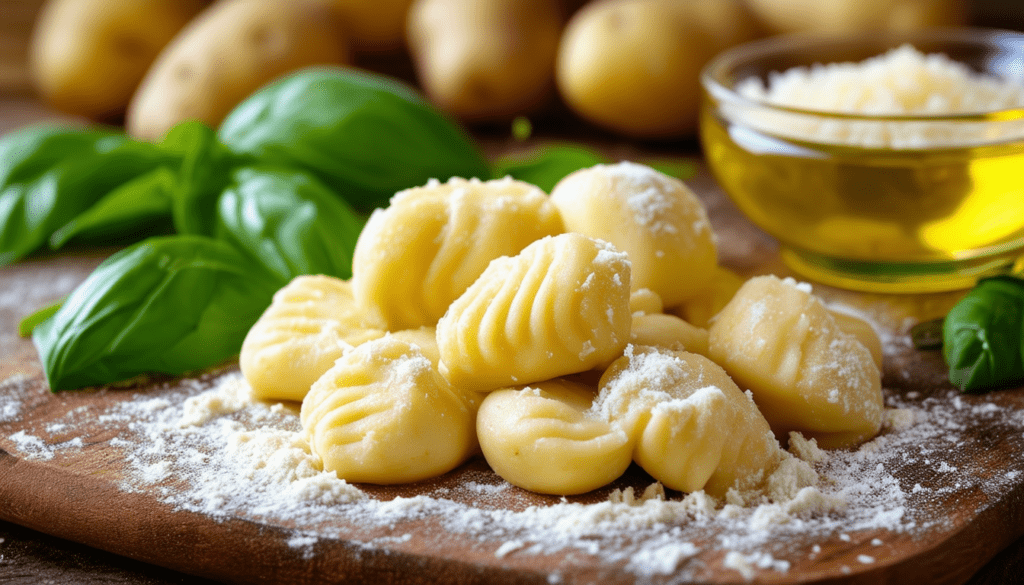 découvrez notre délicieuse recette de gnocchis aux pommes de terre ! apprenez à préparer ces petites merveilles moelleuses, parfaitement assaisonnées, idéales pour un repas réconfortant en famille ou entre amis. suivez nos étapes simples pour réaliser un plat savoureux qui ravira les papilles des petits comme des grands.