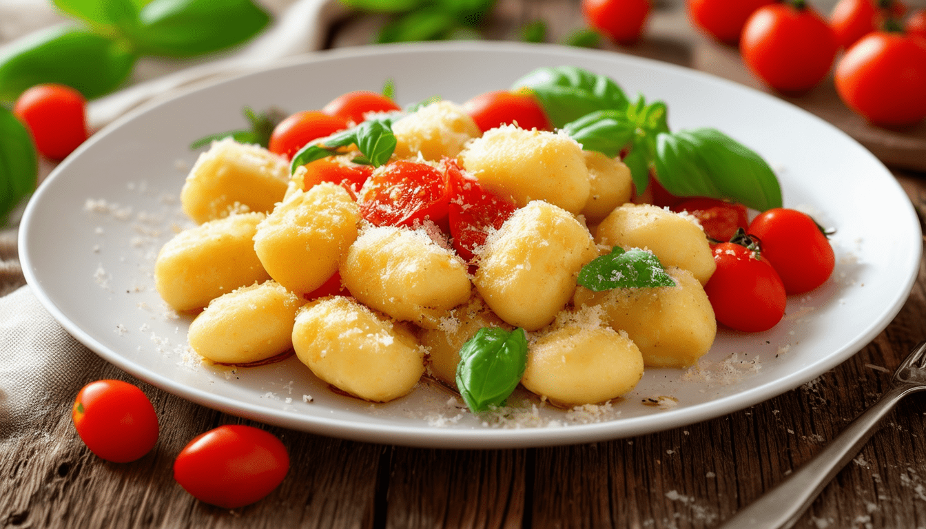 découvrez notre délicieuse recette de gnocchi aux pommes de terre, un plat réconfortant et savoureux qui ravira les petits et les grands. faciles à réaliser, ces gnocchis faits maison sont parfaits pour un repas convivial en famille ou entre amis.