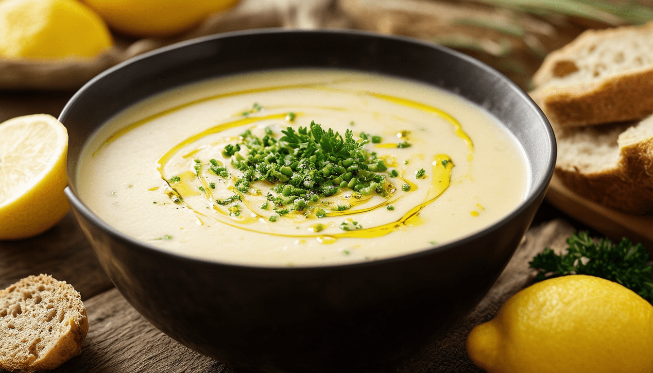 découvrez le velouté du barry, une délicieuse soupe crémeuse à base de chou-fleur, de pommes de terre et d'aromates savoureux. parfaite pour réchauffer vos soirées, cette recette réconfortante ravira vos papilles avec sa texture veloutée et son goût délicat. idéale servie en entrée ou en plat principal, ce velouté est un incontournable de la gastronomie française.
