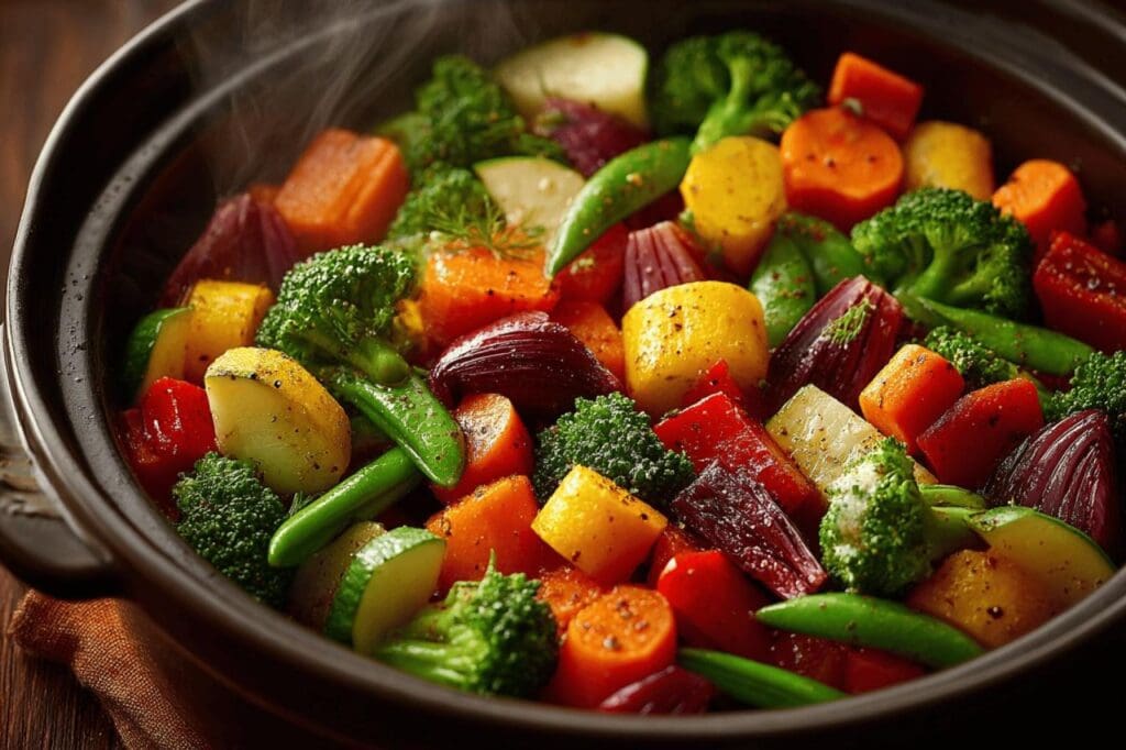 Jardinière de légumes au Cookeo facile et savoureuse