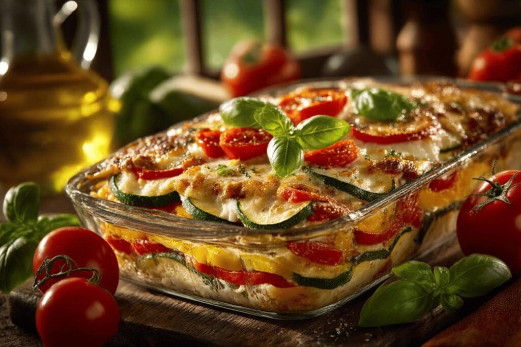 Lasagne aux légumes facile et gourmande