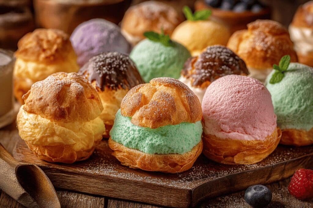 Pièce montée choux : idées, parfums et conseils