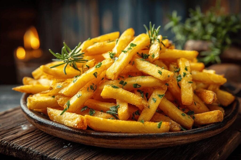Quelle quantité de frites prévoir pour 2 personnes ?