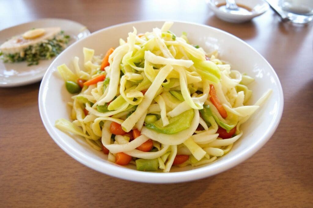 Salade de choux chinois comme au resto japonais